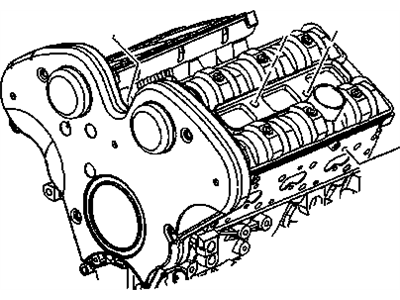 GM 24402852 Engine, 3.2 L(196 Cubic Inch Displacement)