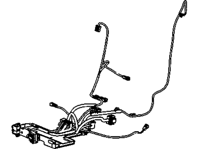 GM 22899146 Harness Asm-Driver Seat Control Module Wiring