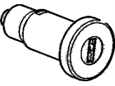 OEM 1993 GMC Typhoon Cylinder Kit, End Gate Lock(Uncoded) - 12498270