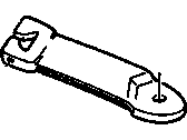 OEM 1990 GMC R2500 Suburban Arm-Steering Linkage Pitman - 14064660