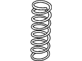 OEM 1998 Chevrolet Tracker Rear Spring - 96058602