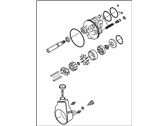 OEM 1997 Chevrolet C1500 Power Steering Pump - 26069031