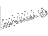 OEM 1988 Chevrolet Celebrity Pump Asm-P/S - 26016157