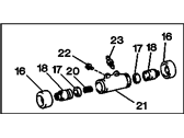 OEM 1988 Chevrolet Nova Cylinder Asm, Rear Wheel(RH) - 94843772