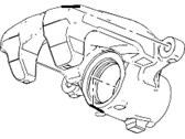 OEM 2016 Chevrolet Malibu Limited Housing Asm-Rear Brake Caliper - 13579143