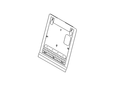 Hyundai 89051-3J500-6T Board Assembly-Rear Seat Back