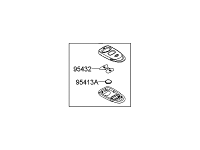 Hyundai 95430-2S200 Transmitter Assembly