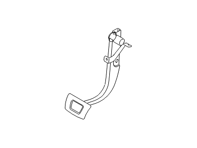 Hyundai 32810-2V100 Arm Assembly-Brake Pedal