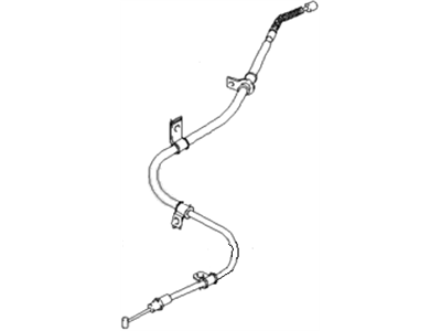 Hyundai 59770-2D010 Cable Assembly-Parking Brake, RH