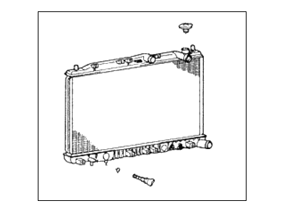 Hyundai 25310-34000 Radiator Assembly