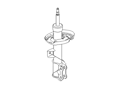 Hyundai 54651-2V150 Strut Assembly, Front, Left