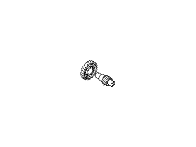 Hyundai 43310-24730 Gear Assembly-Reverse Idler