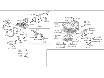 Hyundai 46210-36620 Body Assembly-Automatic Transmission Valve