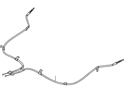 Hyundai 59770-2L300--DS Cable Assembly-Parking Brake, RH