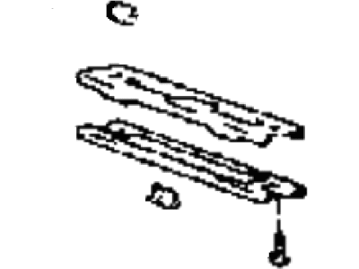 Hyundai 84670-33000-AU Console-Rear