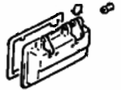 Hyundai 82660-33100-CW Exterior Door Handle Assembly, Front, Right