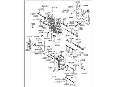 Hyundai 46210-39012 Body Assembly-Automatic Transmission Valve