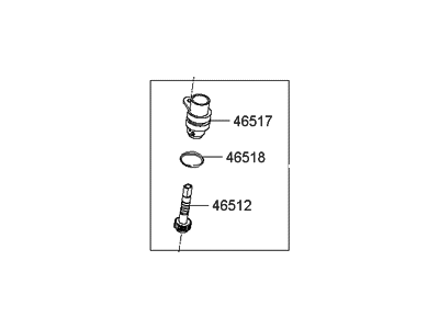 Hyundai 46510-39700 Sensor Assembly-Speed