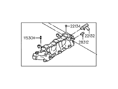 Hyundai 28310-35033 Manifold Assembly-Intake