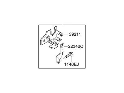 Kia 273402E000 Bracket-Oxygen Sensor