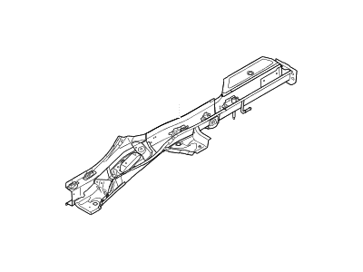 Hyundai 65720-F2010 Member Assembly-Rear Floor Side, RH