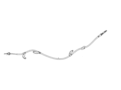 Hyundai 59760-G2300 Cable Assembly-Parking Brake, LH