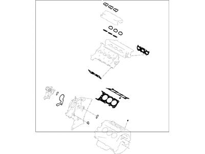 Kia 209203LA04 Gasket Kit-Engine OVEAUL