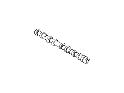 Hyundai 24200-25000 Camshaft Assembly-Exhaust