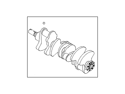 Kia 231103C231 CRANKSHAFT Assembly