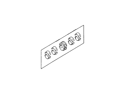 Hyundai 21020-22540 Bearing Set-Crank Shaft