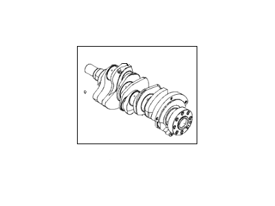 Hyundai 23110-3C151 Crankshaft Assembly