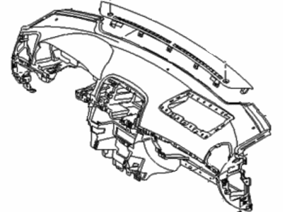 Hyundai 84710-3K100-FZ Crash Pad Assembly-Main