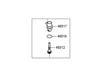 Kia 465103A600 Vehicle Speed Sensor