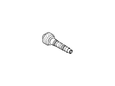 Hyundai 43215-2D100 Shaft-Output, 2ND