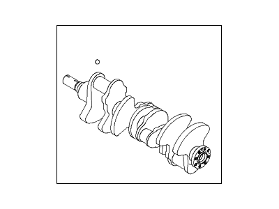 Hyundai 23110-3C250 Crankshaft Assembly