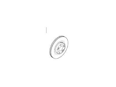 Hyundai 51712-3N600 Disc-Front Wheel Brake