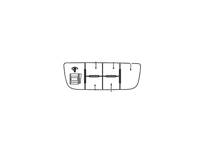 Hyundai 93765-2V000 Cover-Inverter Blanking