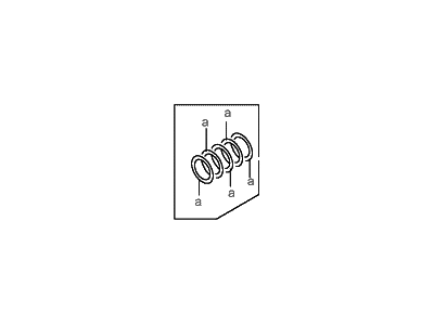 Hyundai 45834-22100 Spacer Set-Differential Gear