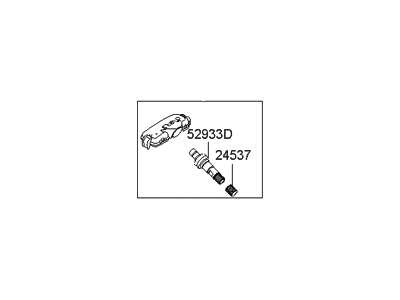 Hyundai 52933-2S500 Tire Pressure Monitoring System (Tpms) Sensor