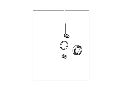 Hyundai 58102-25A00 Seal Kit-Front Disc Brake