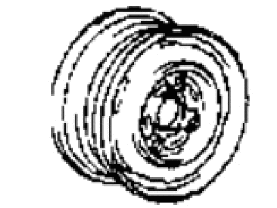 Hyundai 52910-33790 Aluminium Wheel Assembly