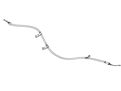 Hyundai 59760-3X300 Cable Assembly-Parking Brake, LH