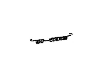 Hyundai 58311-31000 Spring-Shoe Return, Upper LH