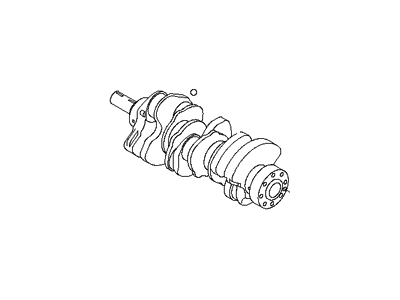 Hyundai 23110-3CGA0 Crankshaft Assembly