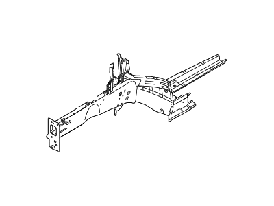 Hyundai 64601-C2000 Member Assembly-Front Side, LH