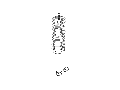 Hyundai 55311-38900 Rear Shock Absorber Assembly, Gas, Right