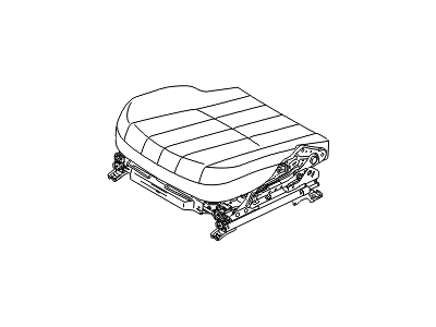 Hyundai 88200-3N300-WIR Cushion Assembly-Front Seat, Passenger