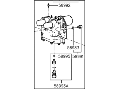 Hyundai 58910-33000 Hydraulic Module