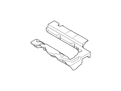 Kia 353453LTB0 Foam-Bank, Lower