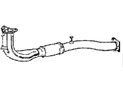 Hyundai 28600-29052 Front Exhaust Pipe